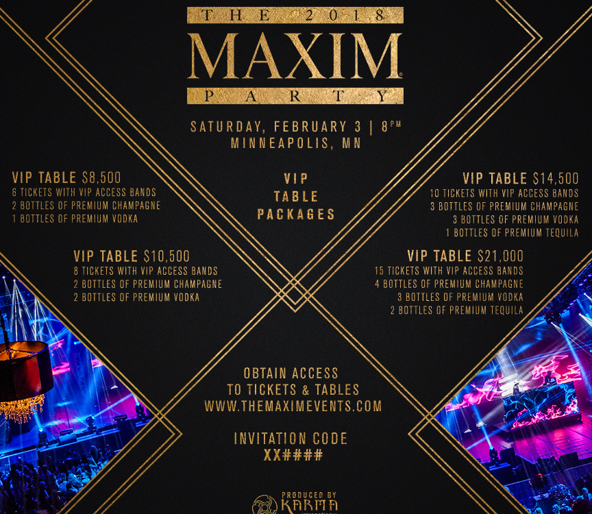 Maxim party 2018